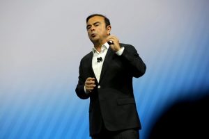 Nissan CEO Carlos Ghosn announces breakthrough technologies at C