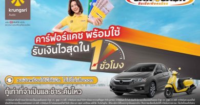 คาร์ฟอร์แคช ส่งบริการใหม่ “รับเงินไวสุดใน 1 ชั่วโมง” พร้อมปรับดอกเบี้ยลง 3% คาร์ฟอร์แคช ส่งบริการใหม่ “รับเงินไวสุดใน 1 ชั่วโมง” พร้อมปรับดอกเบี้ยลง 3%