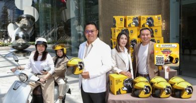 กรุงศรี ออโต้ แจกหมวกกันน็อกเด็ก 4,500 ใบ ในแคมเปญ The Life Saver