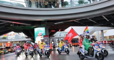 ไทยฮอนด้า โชว์สปิริตขนทัพรถจักรยานยนต์ไฟฟ้า ร่วมขบวน ‘LOVE PRIDE PARADE BANGKOK 2025’ 