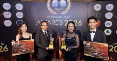 “พฤกษา” คว้า 2 รางวัลใหญ่ จากเวทีระดับสากล “FIABCI – Thai Prix D’ Excellence Awards 2026”