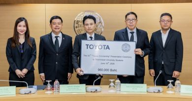 โตโยต้า มอบทุนการศึกษาแก่นักศึกษามหาวิทยาลัยธรรมศาสตร์ต่อเนื่องเป็นปีที่ 53