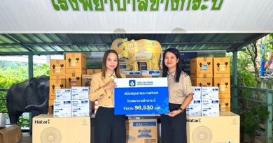 วิริยะประกันภัย มอบยาและเวชภัณฑ์ โรงพยาบาลช้างกระบี่ ช่วยเหลือช้างป่วยภาคใต้