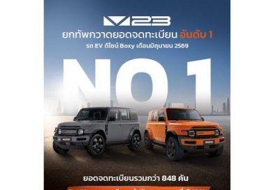 CHERY V23 ครองอันดับ 1 “Boxy EV” เดือนมิถุนายน พร้อมติด Top 10 รถไฟฟ้ายอดจดทะเบียนสะสมครึ่งปีแรก 