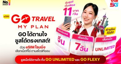 ทรู ยกระดับโรมมิ่ง ต่อยอด ‘eSIM GO Travel MyPlan’ ให้ทุกค่าย GO ได้ตามใจไม่ต้องเปลี่ยนซิมหลัก 