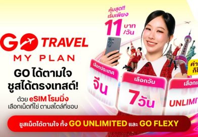 ทรู ยกระดับโรมมิ่ง ต่อยอด ‘eSIM GO Travel MyPlan’ ให้ทุกค่าย GO ได้ตามใจไม่ต้องเปลี่ยนซิมหลัก 